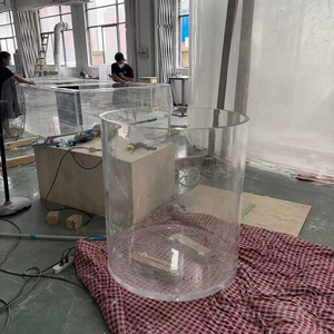 Groothandel op maat gemaakte cilindervormige aquariums van meerdere maten, <span class=keywords><strong>180</strong></span> gallon, bovengronds viskom - Product Image 2