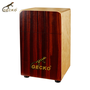 Cajón GECKO CL99AEQ, Tambor de Percusión Económico de Madera de Croton y Arce, Bongó, Caja de Percusión con Micrófono y Bolsa de Transporte - Product Image 2