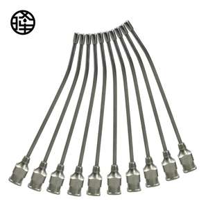 Tubo de alimentación curvado etal de para la administración de suplementos nutricionales a animale salvajes enfermos o sensibles - Product Image 1