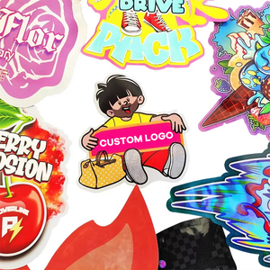 2025新品カスタムプリントホログラフィックダイカット特殊形状再ealableジッパー臭いプルーフマネーマイラーバッグ3.5g - Product Image 2