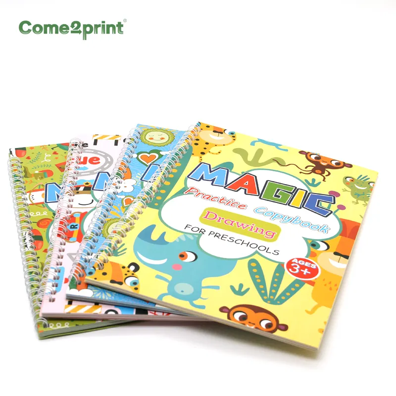 Custom Print Educational Kids English Book Set Animal Board Children Books