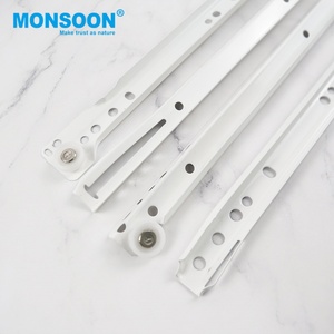 Phong cách Châu Âu nhôm dưới núi ngăn kéo trượt ngoài trời cán nguội thép trượt con lăn sơn tĩnh điện Con lăn ngăn kéo <span class=keywords><strong>Runner</strong></span> - Product Image 3