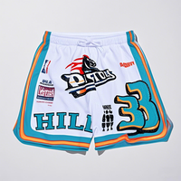 Shorts en maille personnalisés pour hommes, collection 2027 – Logo personnalisé, style cargo, grandes tailles, sublimation, pour l'entraînement et le sport