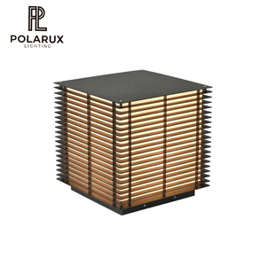 Lámpara de Jardín Moderna para Exteriores, de Acero Inoxidable y Acrílico, Impermeable IP65, para Patio, Villa, Lámpara de Poste Arquitectónica - Product Image 1