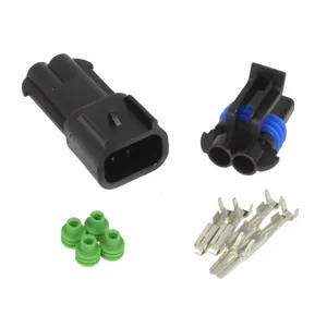 Conector à prova d'água da série superseal 2.8, 2 vias