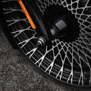 Jantes avant arrière à rayons forgés 3D pour moto Harley Street Bob Softail Fat Boy Breakout 2018-2024 - Product Image 6