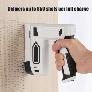 Pistola de Clavos Inalámbrica 4V de Iones de Litio, Clavadora y Grapadora 2 en 1, Pistola de Clavos Eléctrica a Batería con Cargador USB - Product Image 6