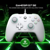 Control Alámbrico GameSir G7 SE para Xbox Series X|S, Xbox One y Windows, con Conector de Audio de 3.5mm, Joysticks para Gaming Plug and Play