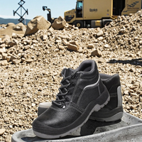 Bottes de sécurité en acier S3 pour hommes, chaussures de travail robustes pour l'exploitation minière, la construction industrielle, chaussures de sécurité pour hommes