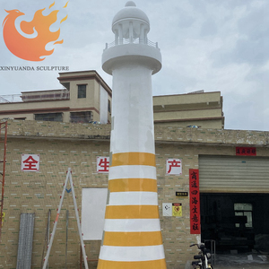 Tùy Chỉnh Chất Lượng Cao Nhựa Bức Tượng Lớn Sợi Thủy Tinh Ngọn Hải Đăng Điêu Khắc Cho Trang Trí Ngoài Trời - Product Image 5