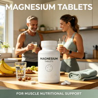 Comprimés de magnésium minéral nutritif