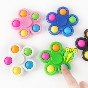 Juguetes Personalizados de Cinco Dedos con Burbujas para Girar, Juguetes Antiestrés para Niños, Regalos Promocionales Divertidos, Pop Fidget Spinner - Product Image 4