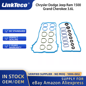 Kit de juntas de cubierta de válvula Linkteco para Chrysler <span class=keywords><strong>Dodge</strong></span> Jeep Ram 1500 Grand Cherokee 3.6L 2010-<span class=keywords><strong>2016</strong></span> VS50805R 5184331AC 5184562AC - Product Image 5