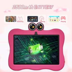 Tablet PC Infantil BDF 2025 de 7 Pulgadas con WiFi, Funda de Silicona con Diseño de Cangrejo, 2GB+32GB, Android 8.1, Tablet de Cuatro Núcleos - Product Image 5