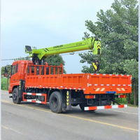 Camion-grue Grain Depot pour l'installation d'équipements de stockage de céréales, de levage de grans-secours et de logistique agricole