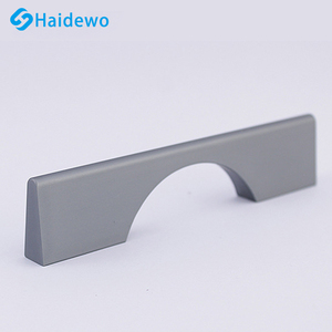 ריהוט haidewo מטפל שחור אנודייז דלת ידית מסגרת אלומיניום ידיות מטבח ארון ידיות חומרה - Product Image 3