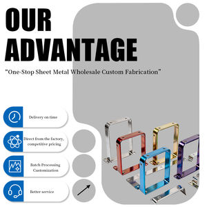 Dịch vụ gia công kim loại tấm theo yêu cầu, thép không gỉ, nhôm, cắt <span class=keywords><strong>laser</strong></span>, uốn, OEM/ODM, đạt chứng nhận ISO 9001, số lượng đặt hàng tối thiểu thấp - Product Image 3