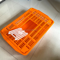 ZZ 96cm ou 75cm poulet de chair couche poule transporteur boîte une porte supérieure en plastique volaille vivante Cage de Transport