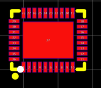 MCT8329A1IREER Driver de porte BLDC triphasé avec algorithme de contrôle de moteur sans capteur intégré, fonctionnement haute vitesse, montage SMT