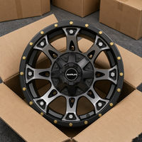 Jantes forgées sur mesure, face usinée noire, jantes en alliage tout-terrain, 15-20 pouces, PCD ET personnalisé, 4x4 SUV pour Toyota Hilux LC80