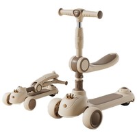 Nouvelle conception, trottinette à 3 roues pour enfants de haute qualité, avec siège, trottinettes à pousser, design dragon