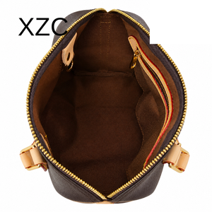 Xzc Mini Leather Handbag Top Handle Crossbody Shoulder <b>Bag</b> Women Daily Use - Product Image 6