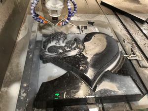 Machine de gravure laser CNC à tête simple/multiple pour la pierre, le <span class=keywords><strong>marbre</strong></span>, le granit – Machine de sculpture de précision pour pierres tombales et sculptures - Product Image 6