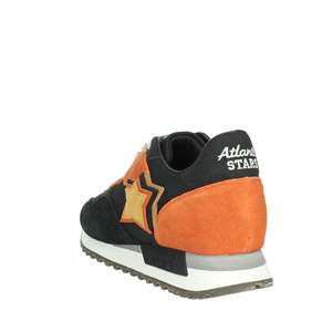 Zapatillas Deportivas para Hombre Athletic Stars AS32M100, Color Negro y Naranja, Estilo Baloncesto - Product Image 2