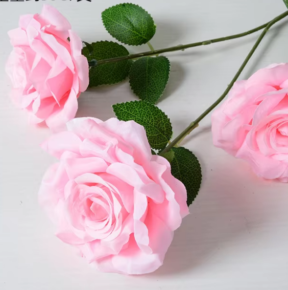 3 heads diamond rose pink