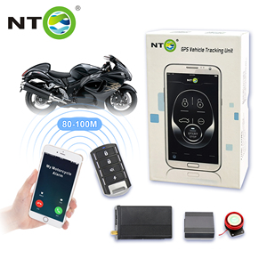 Traceur GPS 4G LTE NTO NTG02M pour moto avec coupure <span class=keywords><strong>moteur</strong></span> à distance, contrôle de verrouillage/déverrouillage, système d'alarme de porte et positionnement GPRS/GSM - Product Image 1