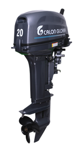 Nouveau Moteur Hors-Bord à <span class=keywords><strong>Essence</strong></span> 2 Temps 20 CV Léger et Efficace pour Petits Bateaux, 2 Cylindres, <span class=keywords><strong>Réservoir</strong></span> de Carburant 24L - Product Image 3