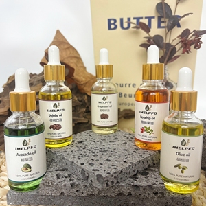Kit Perawatan Kulit & Rambut Alami 100% Campuran Murni Minyak Jojoba, Camellia, Sweet Almond, Grapeseed, Castor, dan <span class=keywords><strong>Flaxseed</strong></span> - Product Image 6