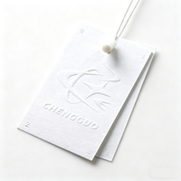 Étiquettes suspendues en papier personnalisées, imprimées en sérigraphie, écologiques, pour vêtements, chaussures, sacs - Commande en gros, prix de gros, livraison rapide