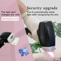 Analyse de la peau par IA, machine d'épilation au laser diode Android portable, 4 longueurs d'onde pour clinique de beauté