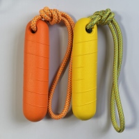 Jouet à mâcher pour chien en mousse EVA, balle de plage durable et populaire pour animaux de compagnie, résistante à l'eau, interactive, écologique, 22 cm, solide