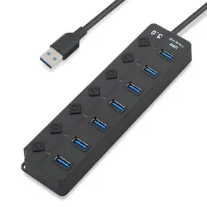 Ultimate Connectivity Power Up to 7 Devices Simultaneously Experience 5 Gbps with our USB 3.0 Hub Switches for Every Port