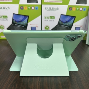 2025 nuovissimo SAILBOOK B30 <span class=keywords><strong>Lite</strong></span> AI <span class=keywords><strong>Tablet</strong></span> 10.1 pollici di alta qualità fondina rotante 360 grado BT tastiera Mouse 12GB memoria MTK - Product Image 6