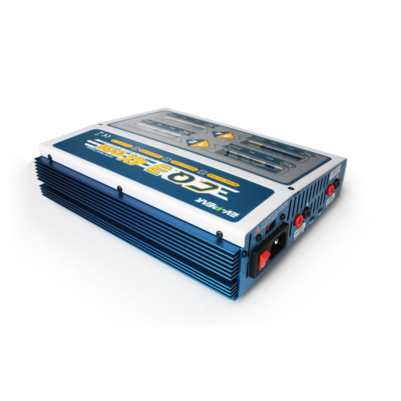 Ev-peak CQ3 AC Balance Charger - 1-6S 4x100w for RC Airplanes
