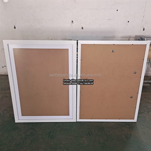 Vente en gros de profilés MDF noir et blanc A1 A2 A3 A4, <span class=keywords><strong>cadre</strong></span> <span class=keywords><strong>photo</strong></span> en bois mat avec passe-partout <span class=keywords><strong>10x15</strong></span> 13x18 18x24 - Product Image 5