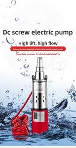 304 Stainless Steel Solar DC <b>Submersible</b> Screw <b>Pump</b> 12V 24V 48V High Head Water <b>Pump</b> for Deep Well Agriculture Irrigation - Product Image 6