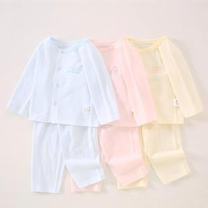Offre Spéciale Été – Ensemble 2 Pièces Bébé en Coton Fin, Pyjama Respirant <span class=keywords><strong>pour</strong></span> Nourrisson, Tenue Douce <span class=keywords><strong>pour</strong></span> la Maison, Ensemble de Sous-vêtements Personnalisable avec Logo - Product Image 6