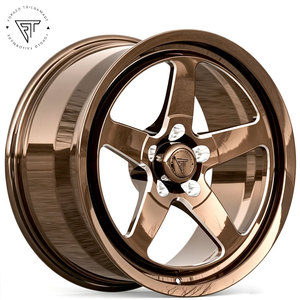 Custom Offset 18 19 20 Inch Bronze 5x120 5x114.3 5x112 Volk Racing Rims Te37 Alloy Forged Aluminum Wheels - Product Image 3