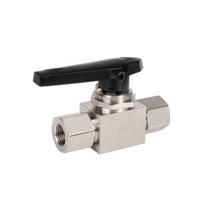 วาล์วบอลสแตนเลสแบบมือหมุน SS-HPB-FN 6000Psi เกลียวใน สำหรับใช้ในอุตสาหกรรม - Product Image 5