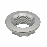 Carbon Steel Hex Nut Fastener with Zinc Plated Finish for Automobile Use