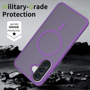 Funda Mate Premium para <span class=keywords><strong>Samsung</strong></span> A57, 2400G Magnética Antihuellas, Carcasa Protectora a Prueba de Golpes de PC+TPU - Product Image 4