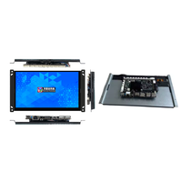 10.1 ''IP65 étanche moniteur industriel à cadre ouvert Android/Linux écran tactile capacitif PC pour HMI/kiosque/automatisation d'usine
