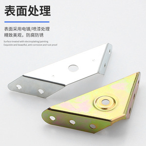 Soporte Triangular Multifuncional de Acero Inoxidable Reforzado para Esquinas de Gabinetes, Herraje para Muebles - Product Image 4