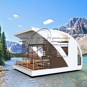 Maison flottante préfabriquée en aluminium de conception américaine de luxe, moderne, neuve, pour la pêche - Product Image 6