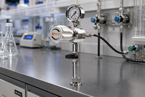Ensemble <span class=keywords><strong>de</strong></span> régulateur <span class=keywords><strong>de</strong></span> pression <span class=keywords><strong>de</strong></span> gaz <span class=keywords><strong>de</strong></span> bureau pour hydrogène, oxygène et dioxyde <span class=keywords><strong>de</strong></span> carbone - Product Image 6