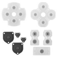 Kit de caoutchouc silicone conducteur SYYTECH V1.0 V2.0 pour la réparation des manettes PS4